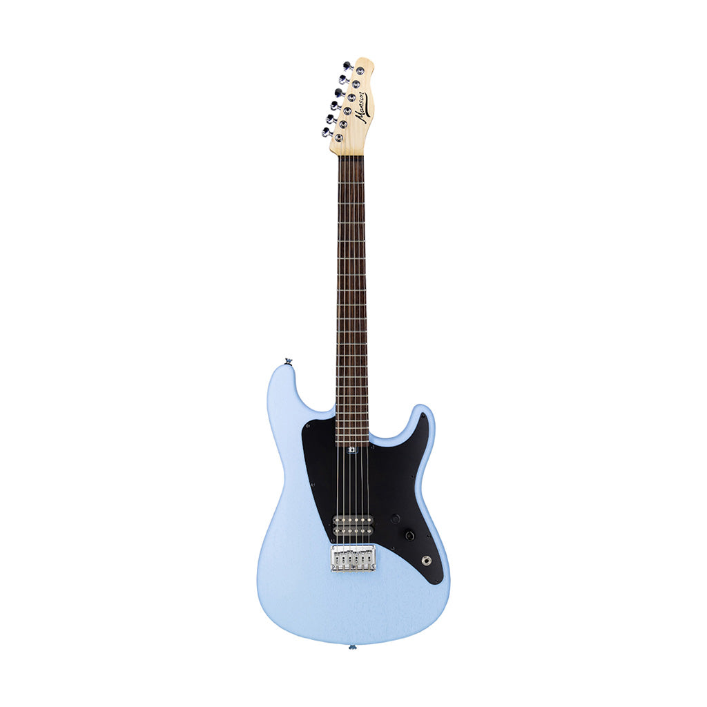 洋楽 Manson Family Manson Guitar Works Verona Junior Electric Guitar, Pacific Blue
