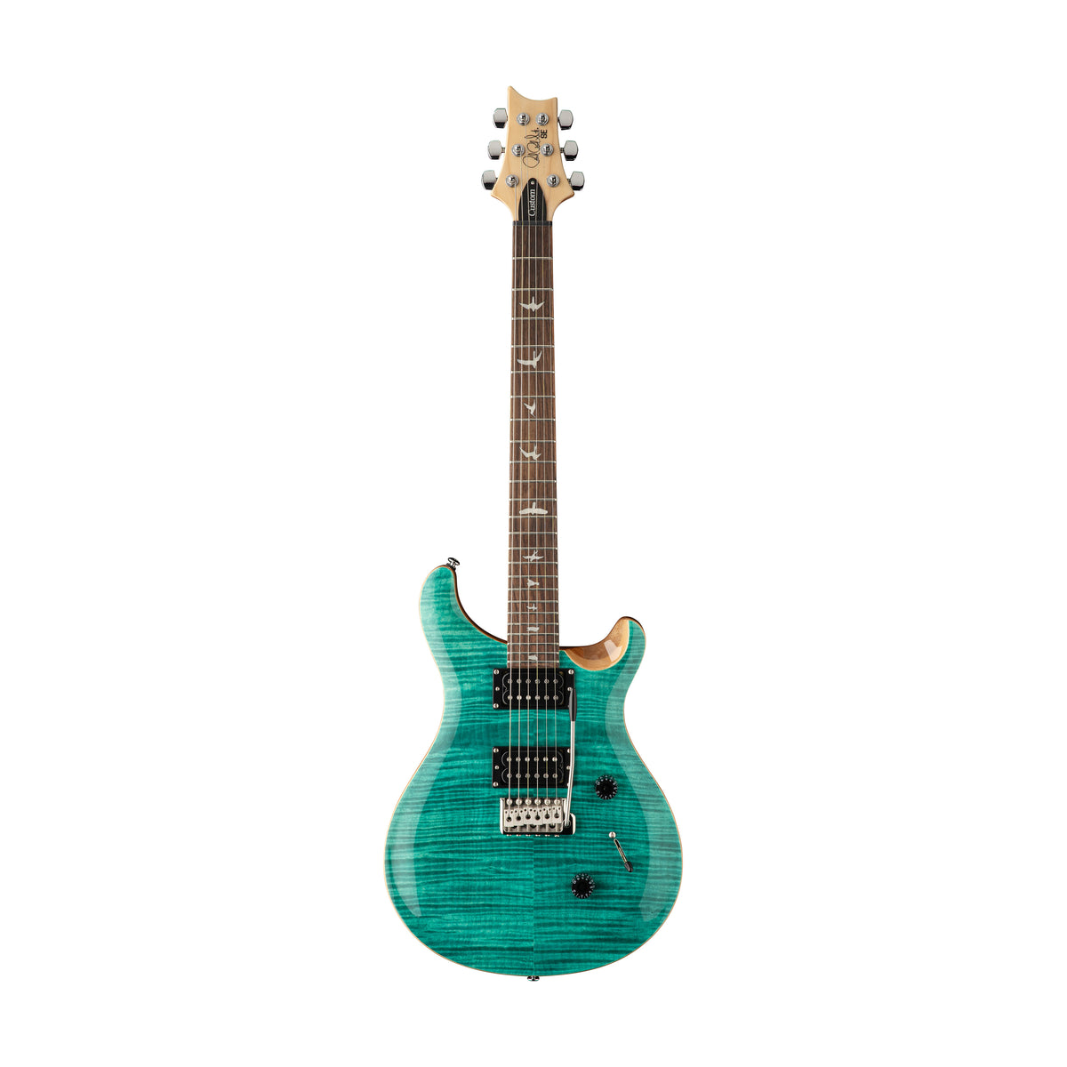 PRS SE Custom 24 Electric Guitar w/Bag, Turquoise – Dawsons