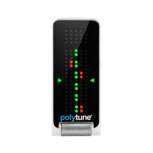 TC Electronic PolyTune Clip Clip-On Tuner, White