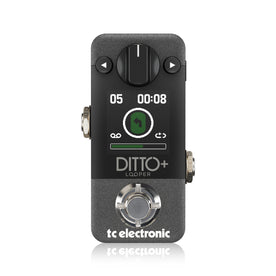 TC Electronic Ditto+ Looper Highly Intuitive Looper Guitar Pedal