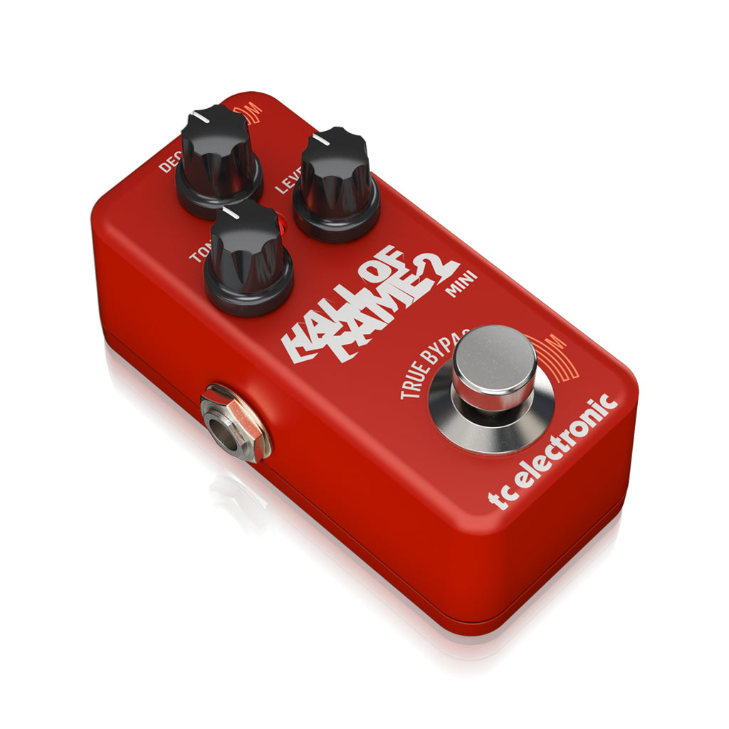TC Electronic Hall of Fame 2 Mini Reverb Guitar Effects Pedal