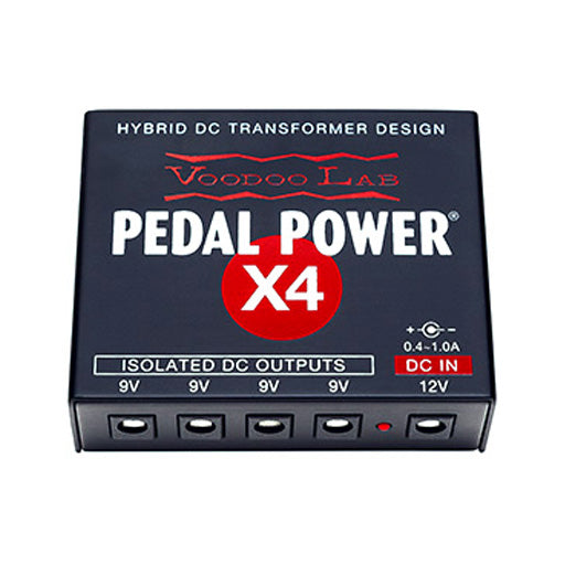 ギター Voodoo Lab PEDAL POWER X4 Voodoo Lab Pedal Power X4 – Dawsons