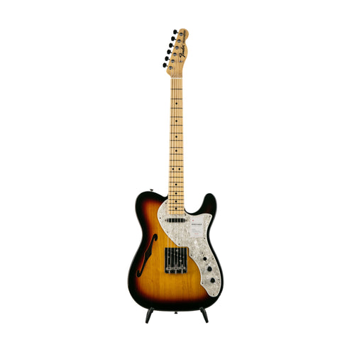 Fender Japan Heritage 60s Telecaster Electric Guitar, Maple FB, 3-Tone Sunburst, JD2101XXXX